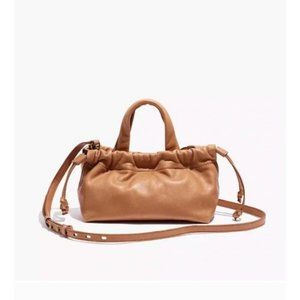 Madewell $118 Piazza Mini Crossbody Bag Timber Beam Brown NH028